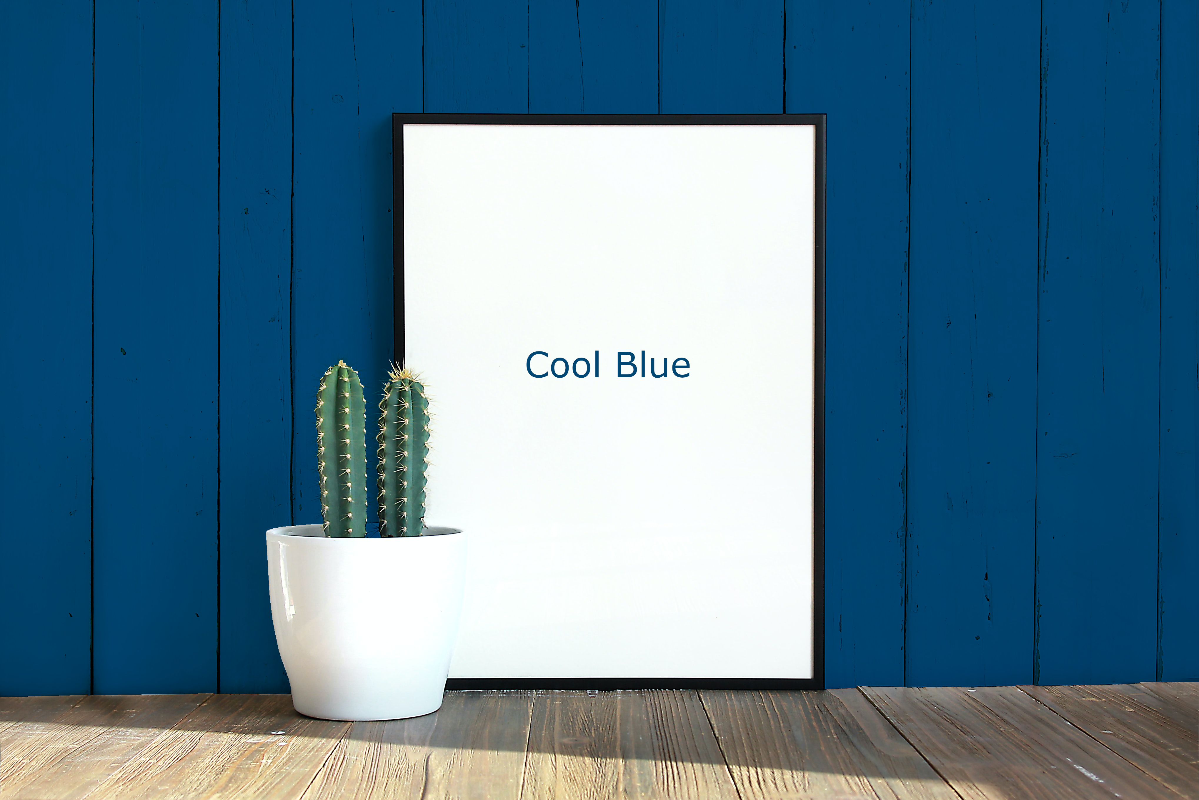 Cool Blue - Trim Paint