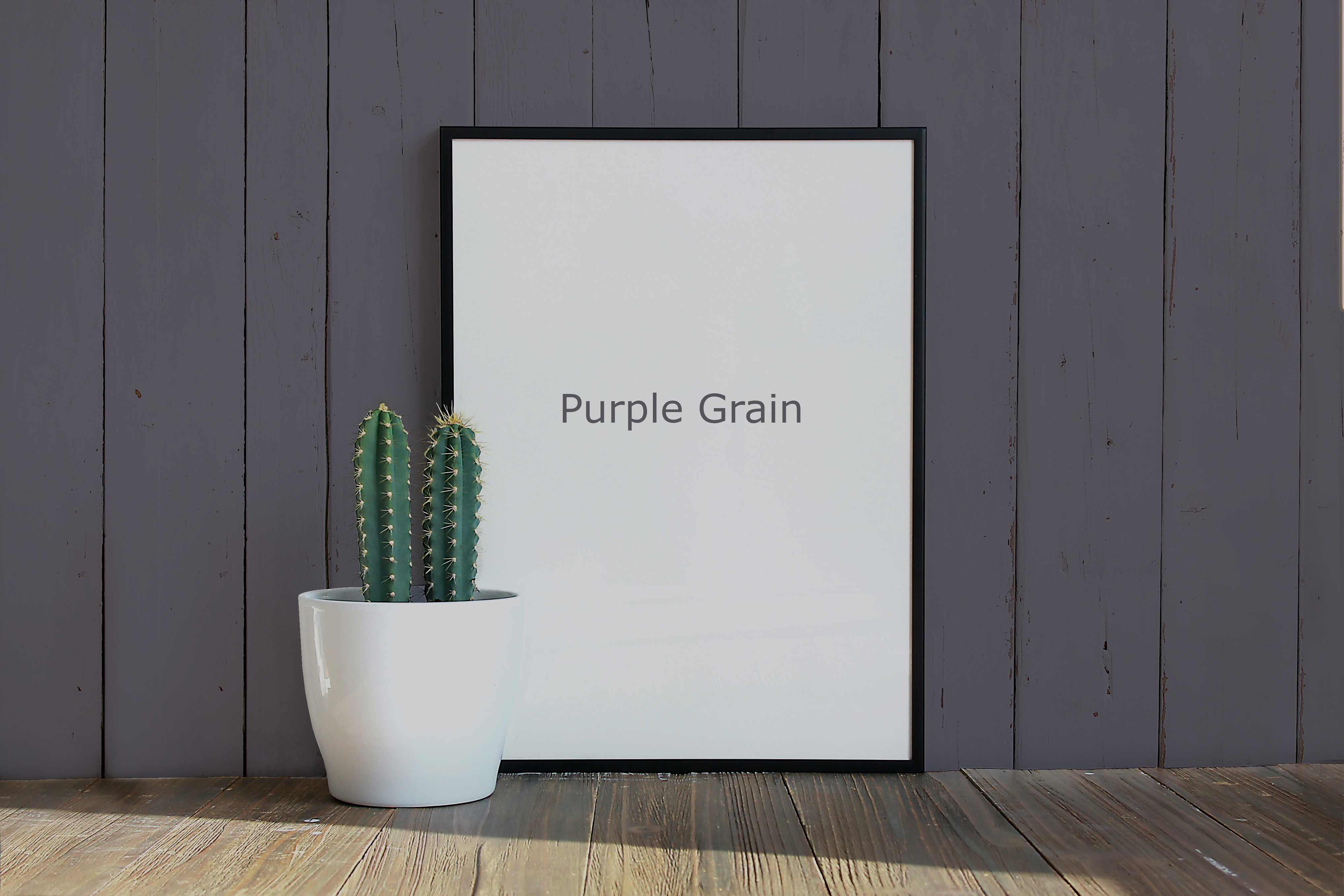 Purple Grain - Trim Paint