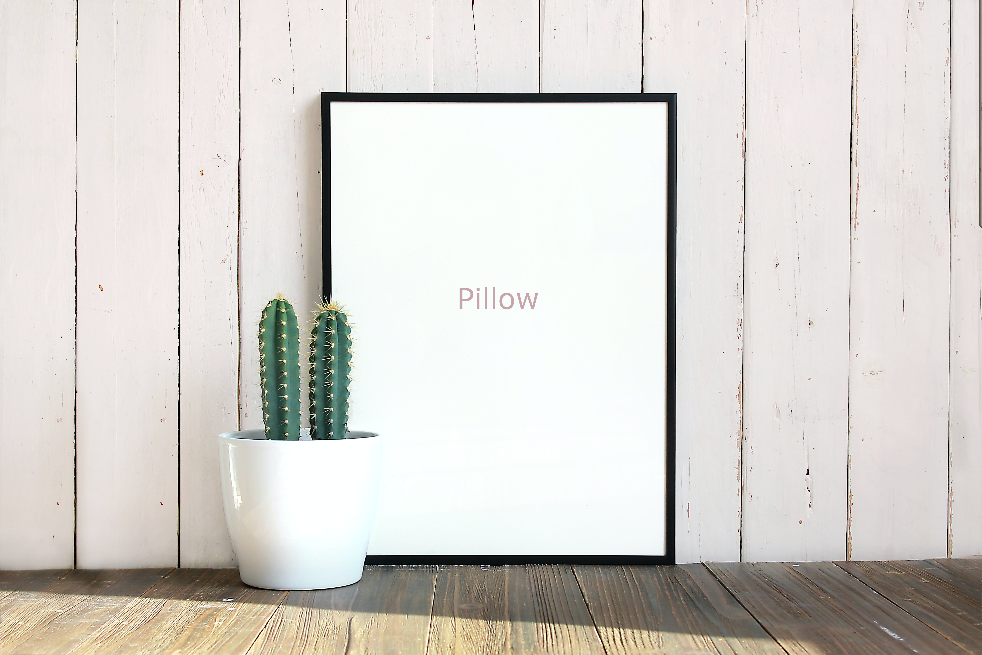 Pillow - Hout & metaal