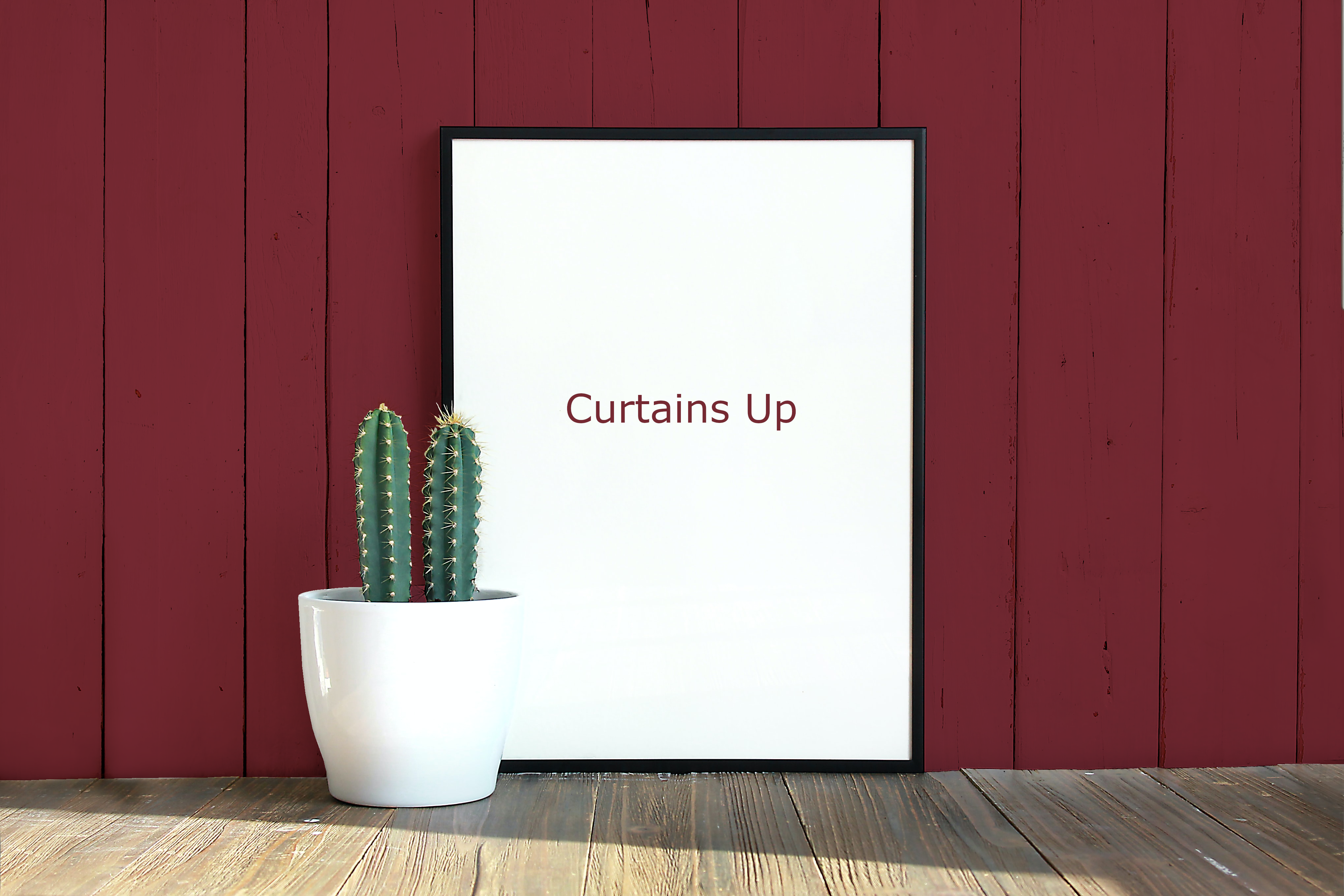 Curtains Up - Trim Paint