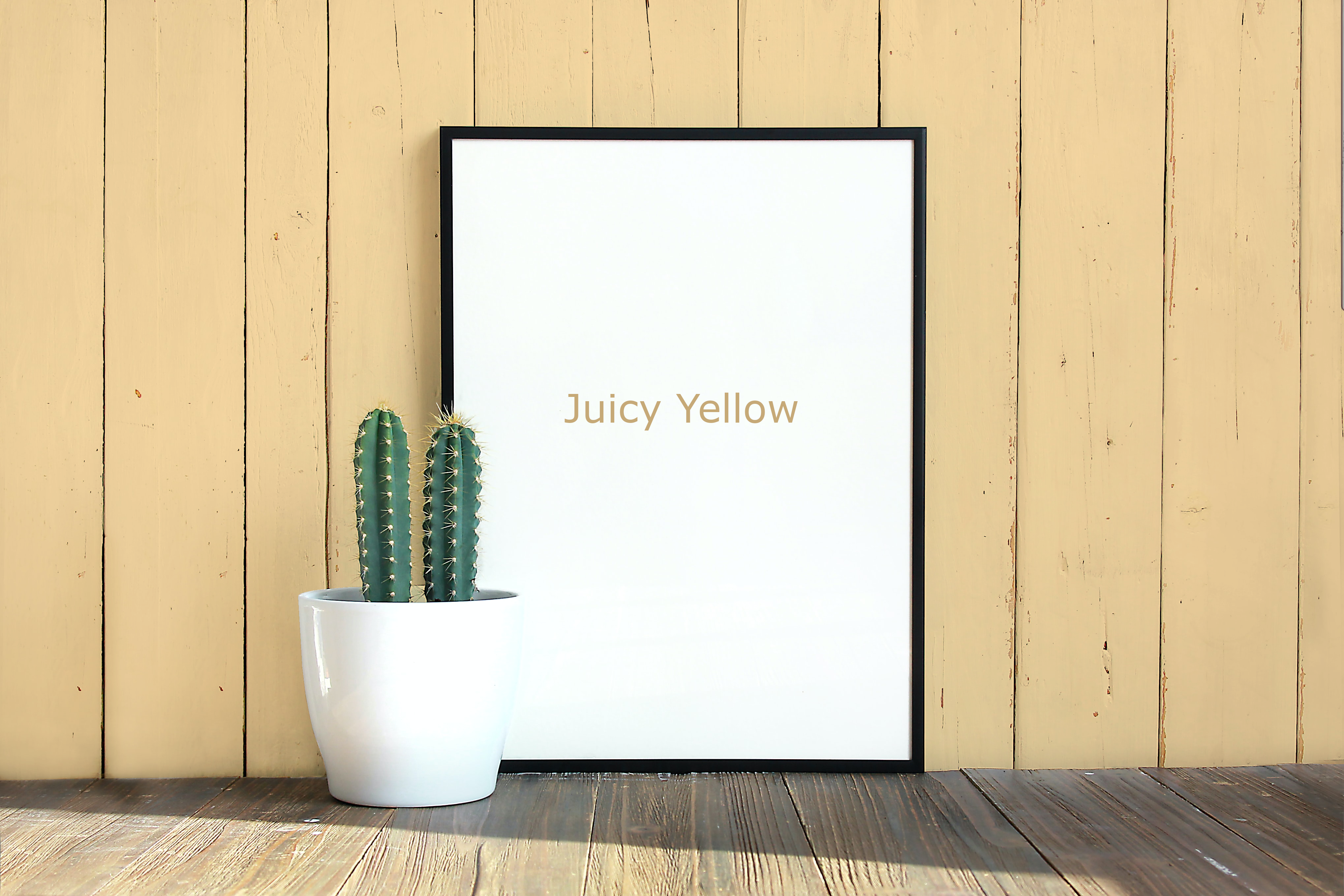Juicy Yellow - Trim Paint
