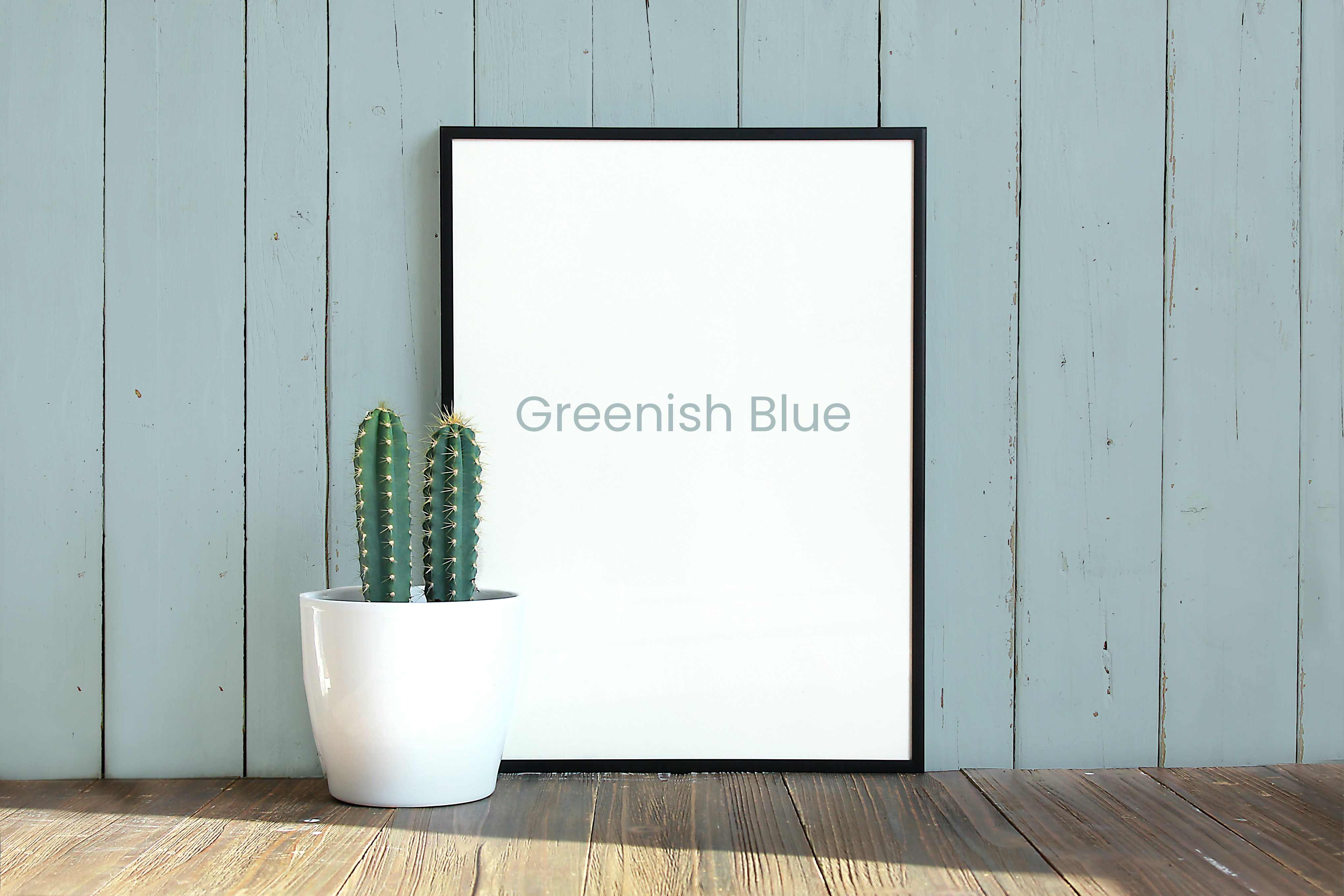 Greenish Blue - Trim Paint